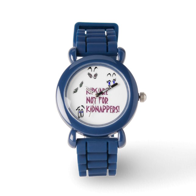 Kids are Not for Kidnappers Watch Black (Front)