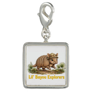 Kids Armadillo Charm | Lil' Bayou Explorers