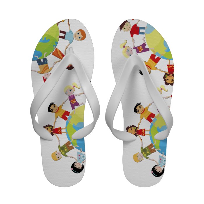 Kids Around the World for Peace Sandals