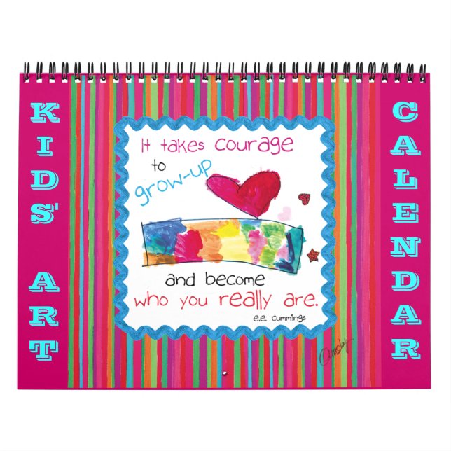 Kids' Art Calendar (Cover)