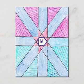 Kid's Art Postcard - Shane's Design