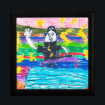 Kids artwork or photo keepsake art  gift box<br><div class="desc">Gift for mom,  dad or relative like grandparents with your child's original art print</div>