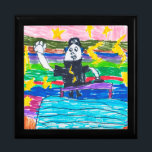 Kids artwork or photo keepsake art  gift box<br><div class="desc">Gift for mom,  dad or relative like grandparents with your child's original art print</div>