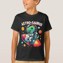 Kids' "Astro-Saurus" - Adorable Dinosaur Astronaut