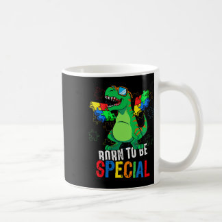 Kids Autism Awareness Dino Toddler Boys Dinosaur A Coffee Mug