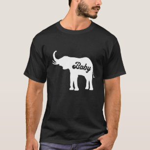 Kids Baby Elephant Love R Family Matching Costume T-Shirt