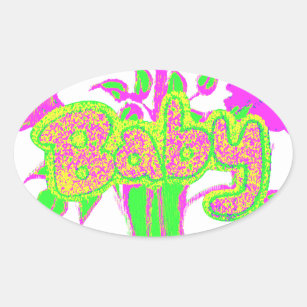 90s Baby Sticker