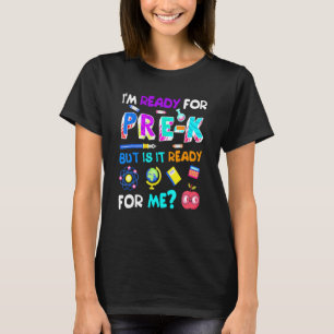 Kids Back To Pre K 1st Day Of Pre K Preschool Fun T-Shirt