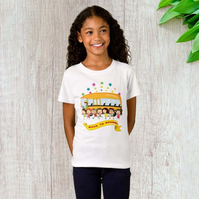 Kids Back To School Girls T-Shirt (Creator Uploaded)