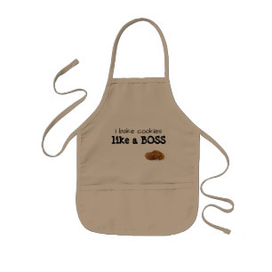 Kids Bake cookies like a Boss apron