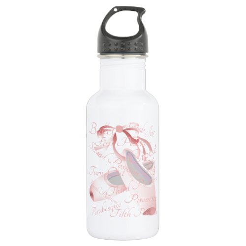 Kids Ballet Dance Personalized Stainless Steel Water Bottle