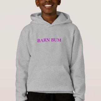 Kids barn bum hoodie