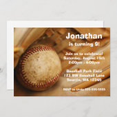 Kids Baseball Birthday Party Invitations | Zazzle