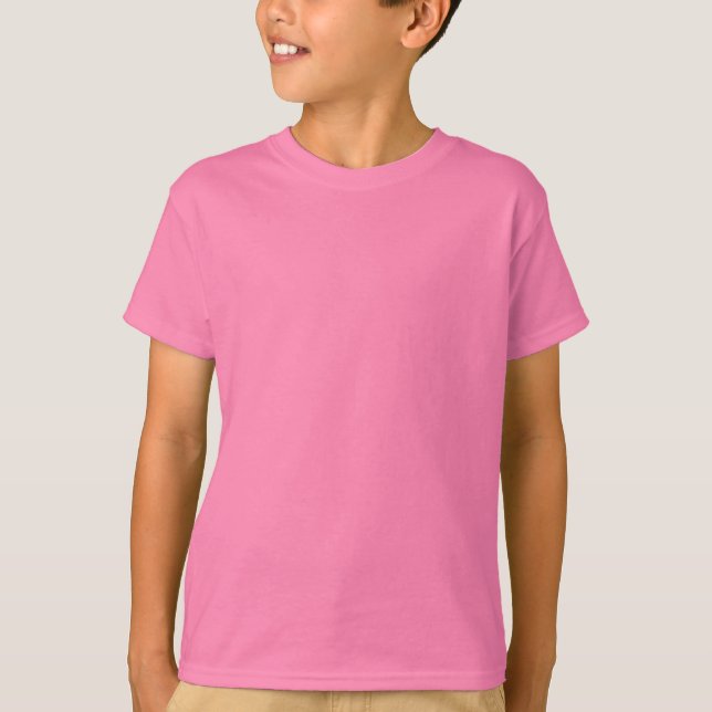 Kids' Basic Hanes Tagless ComfortSoft® T-Shirt (Front)