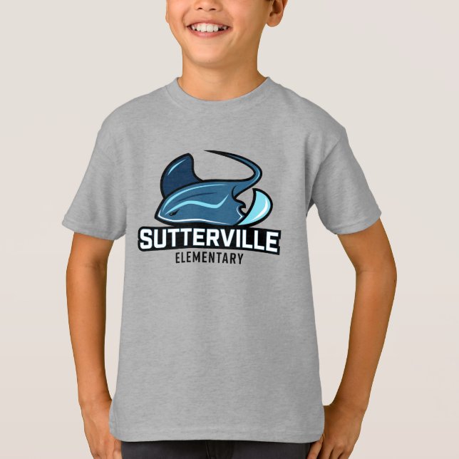 Kid's Basic T-Shirt (Sutterville) (Front)