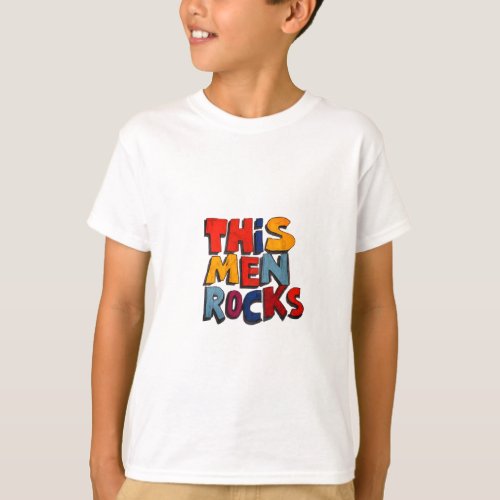 Kids Basic T_Shirt _This Men Rocks