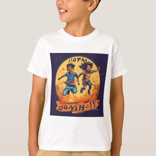 Kids Basic T_Shirt with Exclusive Joy Films Logo