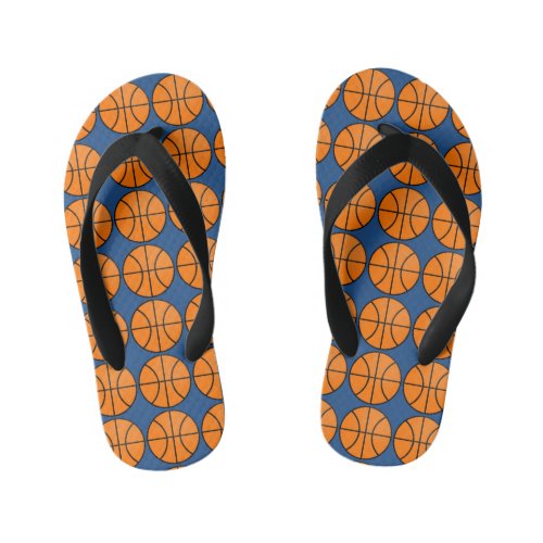 Kids Basketball Beach Sandals Flip Flops Gift