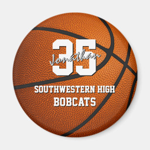 kids basketball team sports gifts magnet