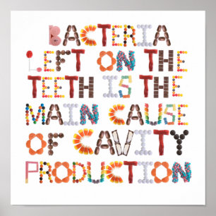 Kids Bathroom Art Poster