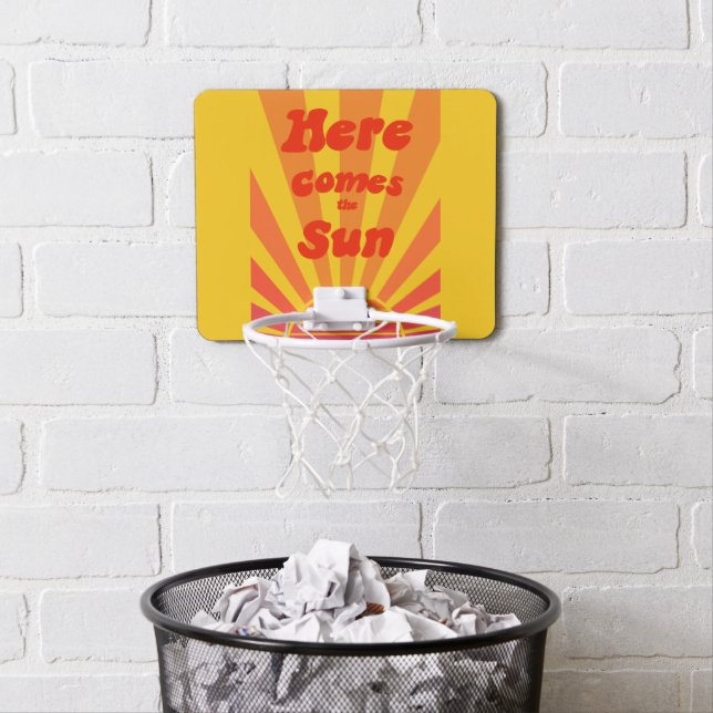 Kids Bedroom Basketball Hoop Decor (In Situ)