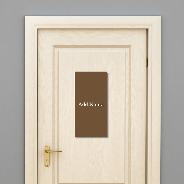 Kid's Bedroom Classic Vertical Door Sign Add Photo (Kid's Bedroom Classic Vertical Door Sign Add Photo)