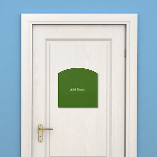 Kid's Bedroom Contour Room Door Sign Add Photo