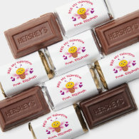 Kids Bee Valentines Day Hershey's Miniatures