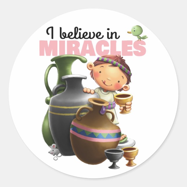 Kids Bible verse sticker page (Front)