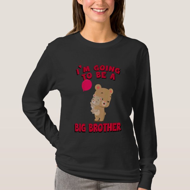 Kids Big Brother 2022 2023  Promoted To Big Brothe T-Shirt (Front)