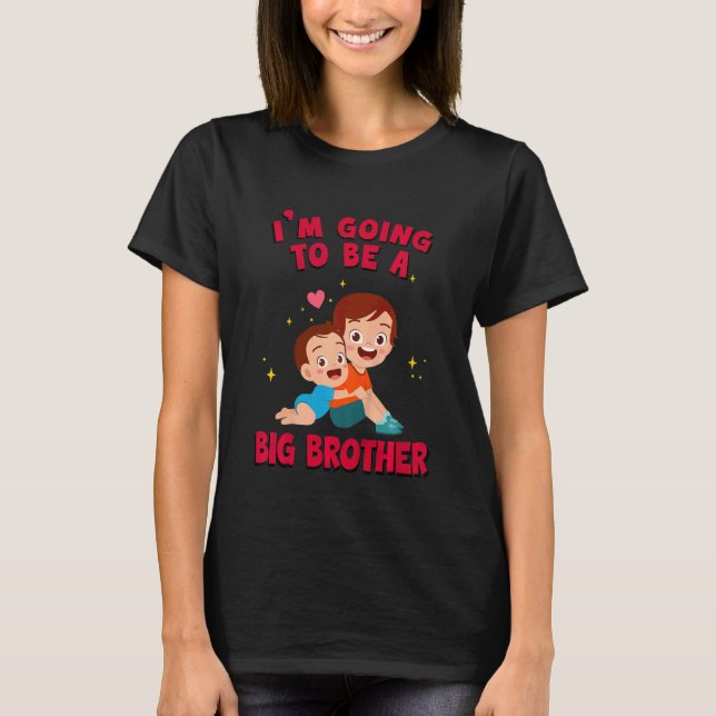 Kids Big Brother 2022 2023  Promoted To Big Brothe T-Shirt (Front)