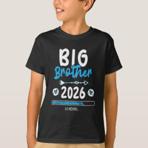 Kids Big Brother 2026 Loading Baby Announcement  T-Shirt