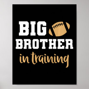 Kids Big Brother Football Pregnancy Announcement S Poster