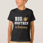 Kids Big Brother Football Pregnancy Announcement S T-Shirt<br><div class="desc">Kids Big Brother Football Pregnancy Announcement Shirt Fall</div>