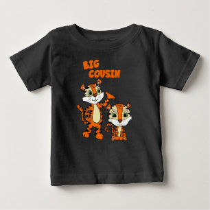 Kids big cousin boy tiger baby T-Shirt