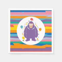 Kids Bigfoot Birthday