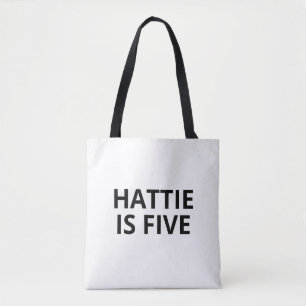 Kids Birthday Bag - Kids Tote Bag - Customized Nam