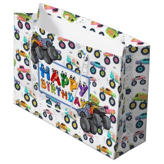 Kids Birthday Big Wheel Car And Trucks