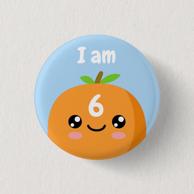 Kids Birthday Button (Front)
