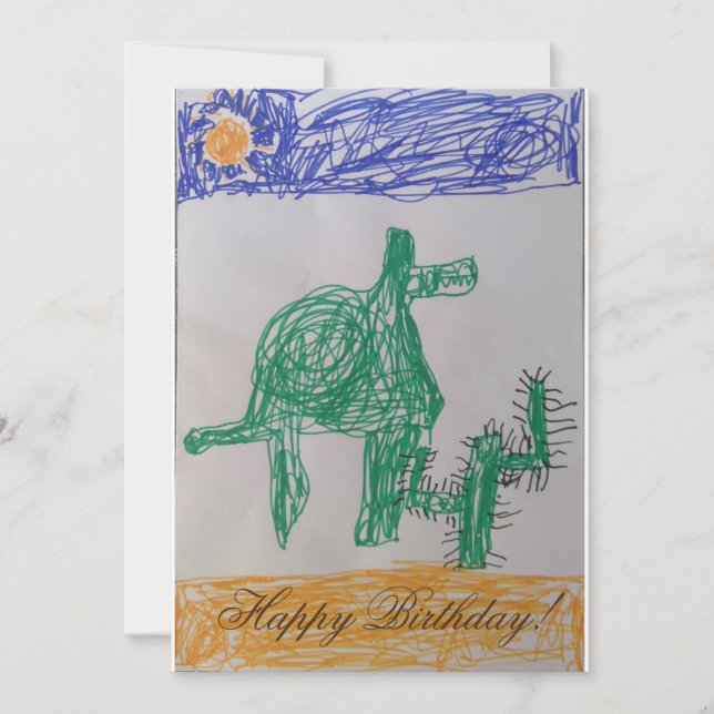 Kids Birthday Card (Front)