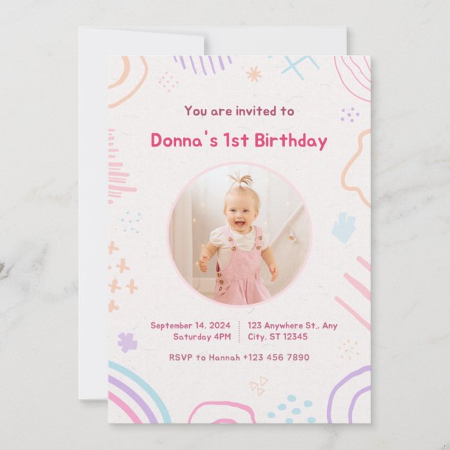Kids Birthday Invitation (Front)