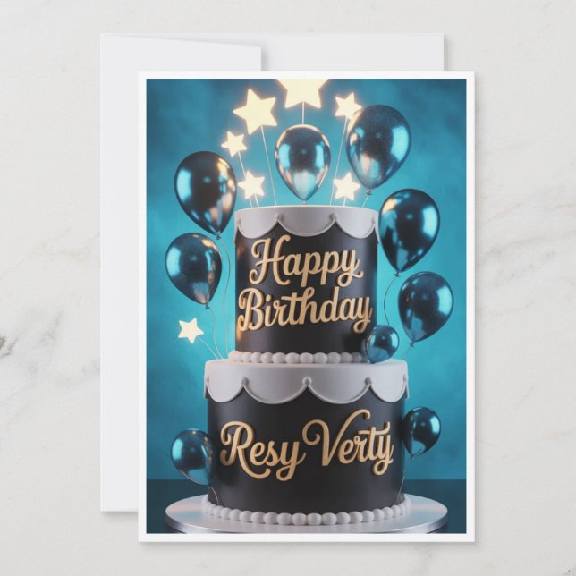 Kids Birthday Invitations 🎈 – Cute & Fun Party De (Front)