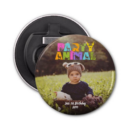 Kids Birthday Party Favor for Adults Party Animal Bottle Opener