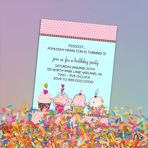 Kids Birthday Party Invitations