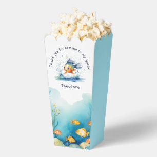 Kids Birthday Party Jumping Fish Thank You Favor Boxes