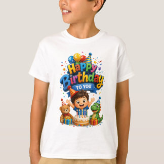 Kids Birthday Party T-Shirt