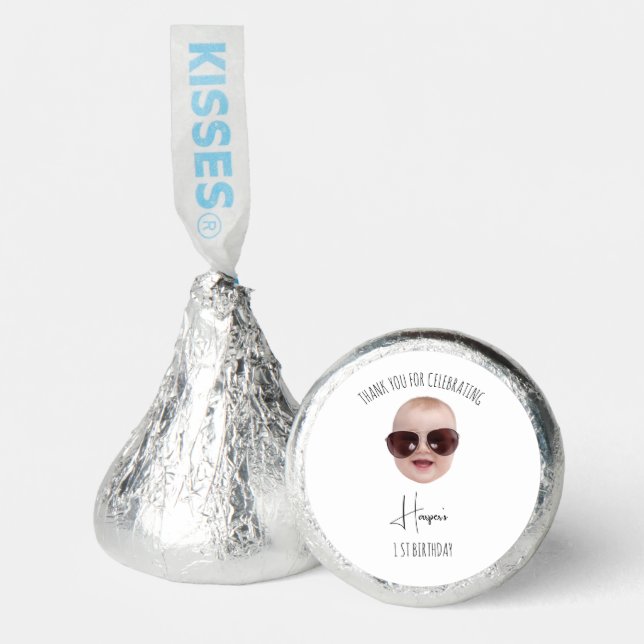 Kids Birthday Photo Custom Face For Every occasion Hershey®'s Kisses® (Front)