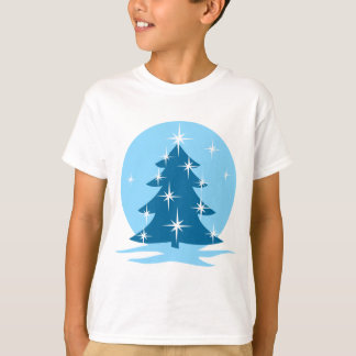 Kid's Blue Christmas Sweatshirt Classic Holiday T-Shirt