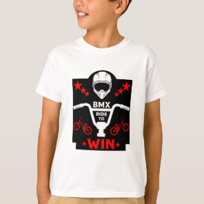 Kids Bmx Biker Freestyle T-Shirt