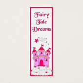 Kid's Bookmark Girls Fairy Tales (Back)